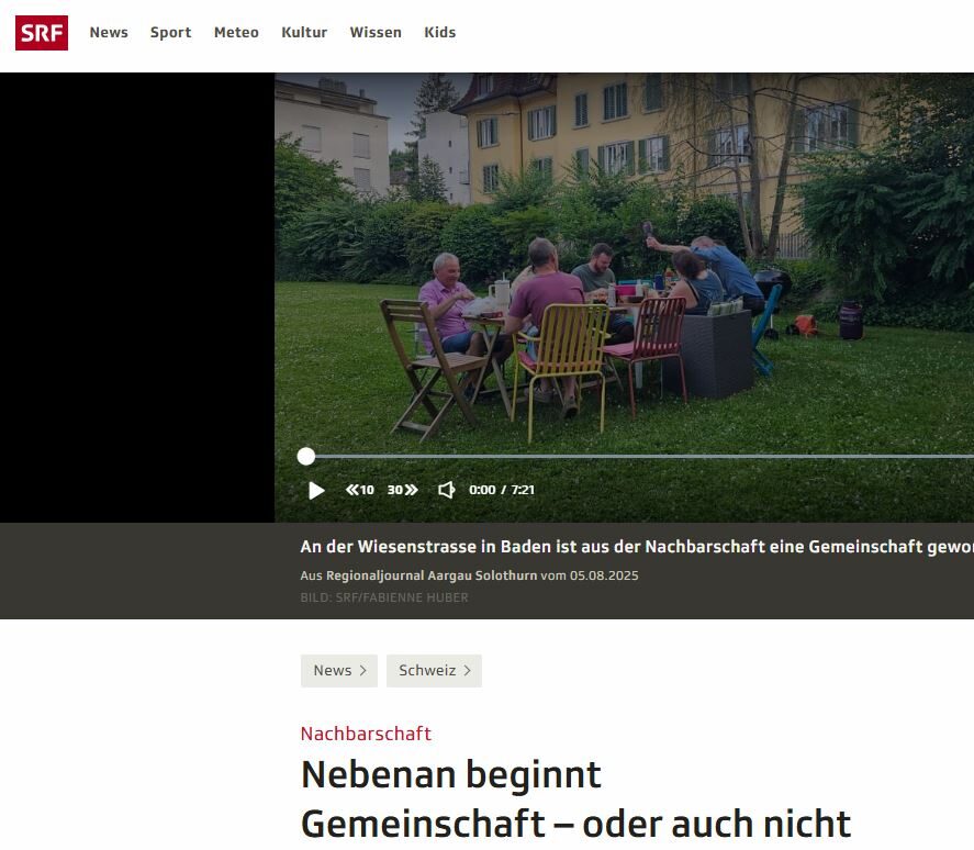 SRF berichtet über DOMUM