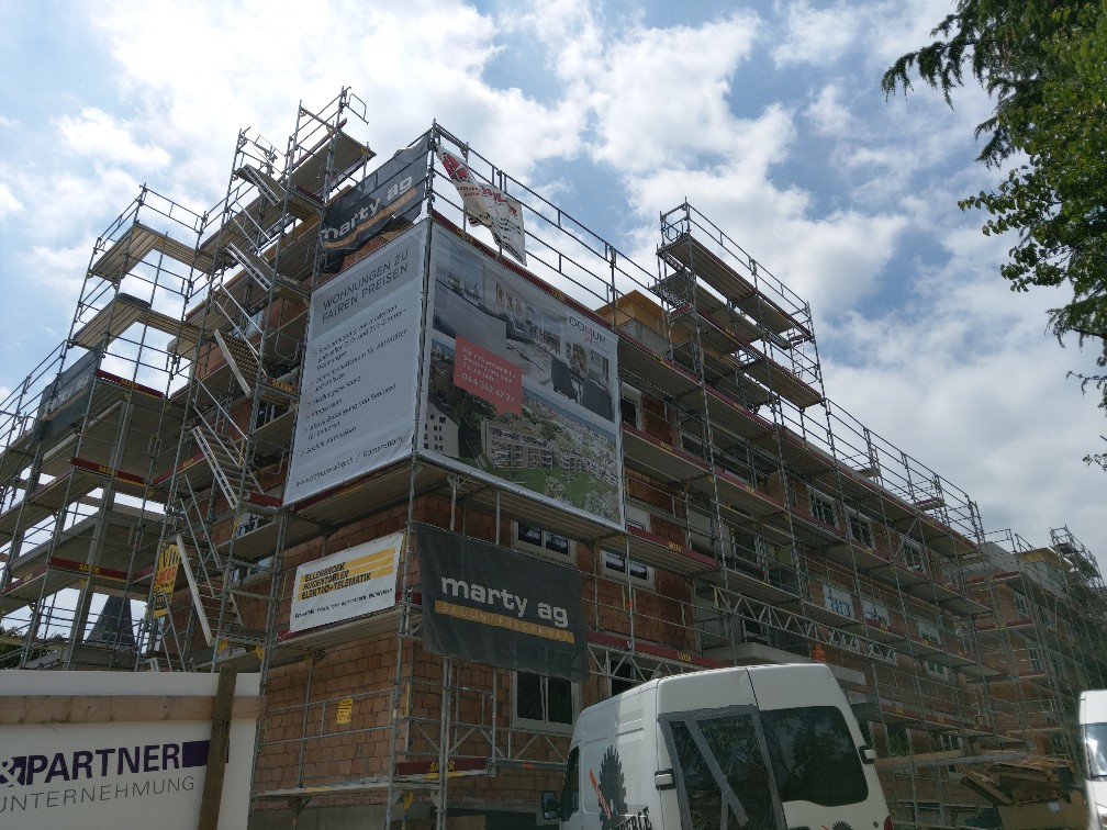 Baufortschritt in Romanshorn